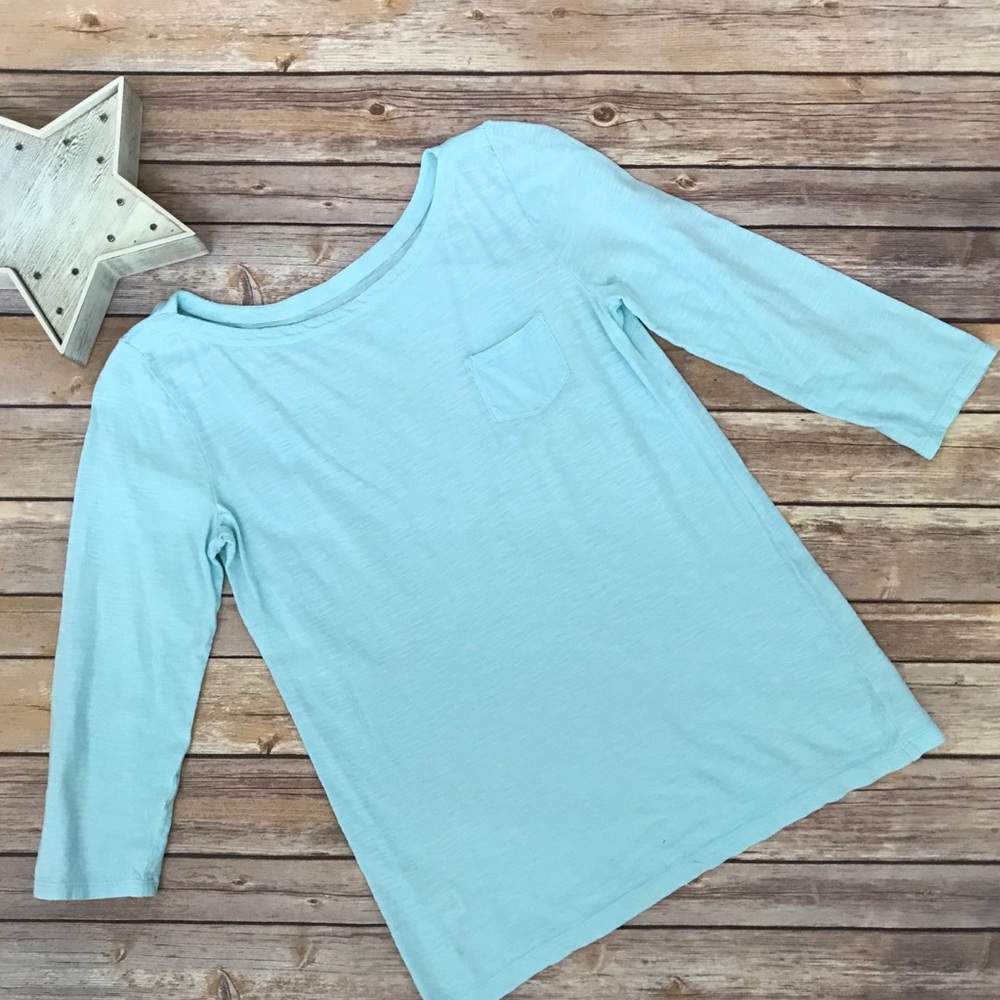 LOFT Sunbathed Bateau 3/4 Sleeve Sz S